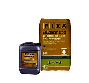 Aquacement 2K 205 Çift Bileşenli Yarı Elastik İzolasyon Malzemesi