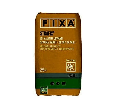 Strafix Isı Yalıtım Levhası Sıvama Harcı Elyaf Katkılı İnce
