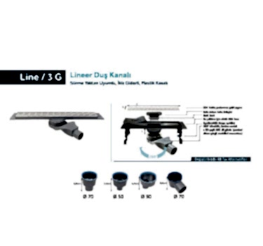 LINE 3 G LİNEER DUŞ KANALI